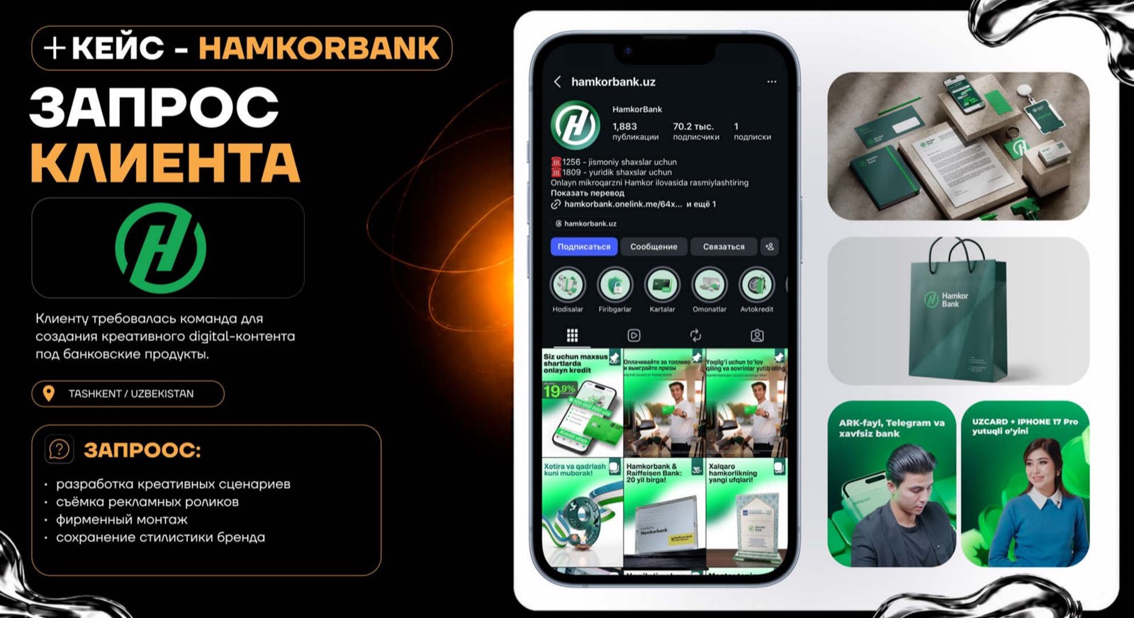 HamkorBank — кейс AGENCY 21