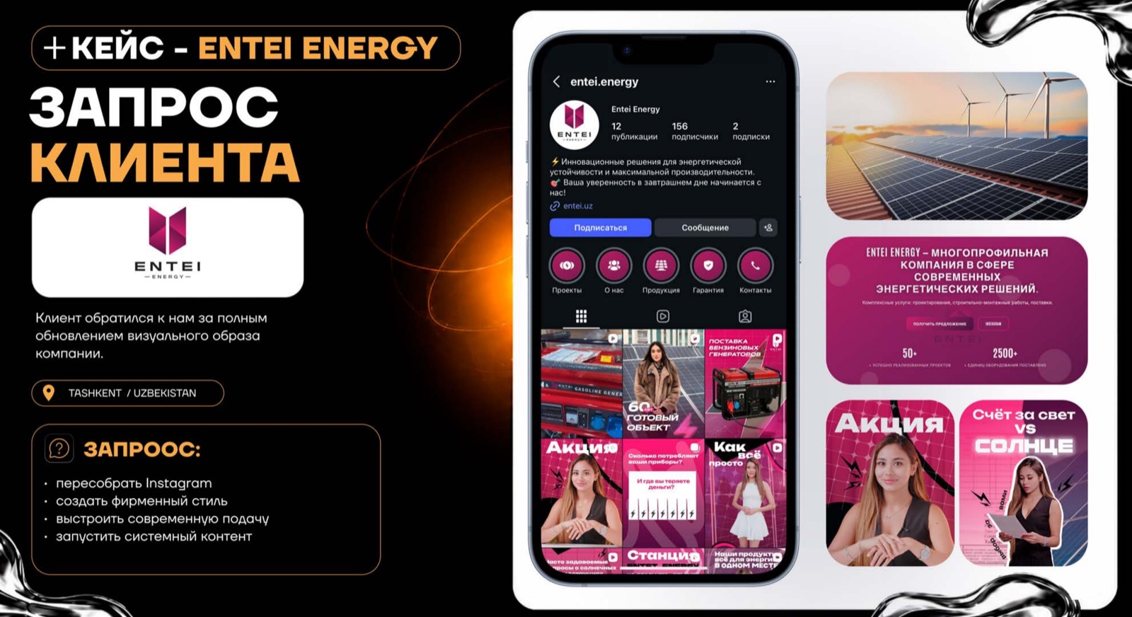 Entei Energy — кейс AGENCY 21